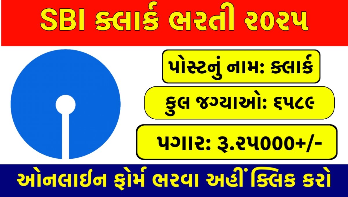 SBI Clerk Recruitment 2025