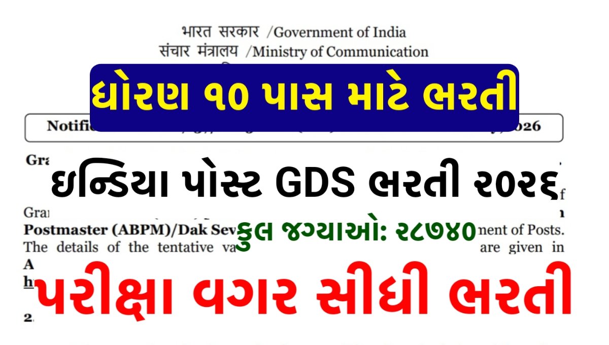 India Post GDS Recruitment 2026