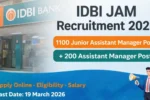 IDBI JAM Recruitment 2026