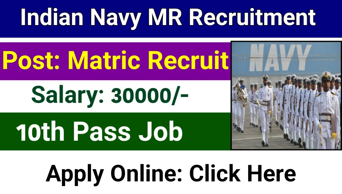 Indian Navy Agniveer MR Recruitment 2026