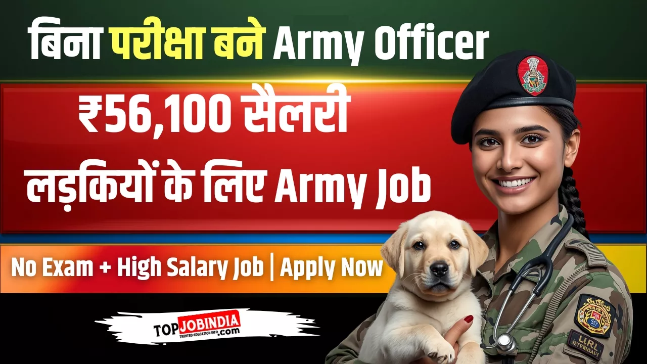 Army Veterinary Corps Recruitment 2026
